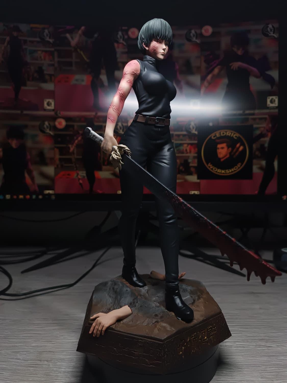 Figurine Maki Zenin Fan Art - Jujutsu Kaisen