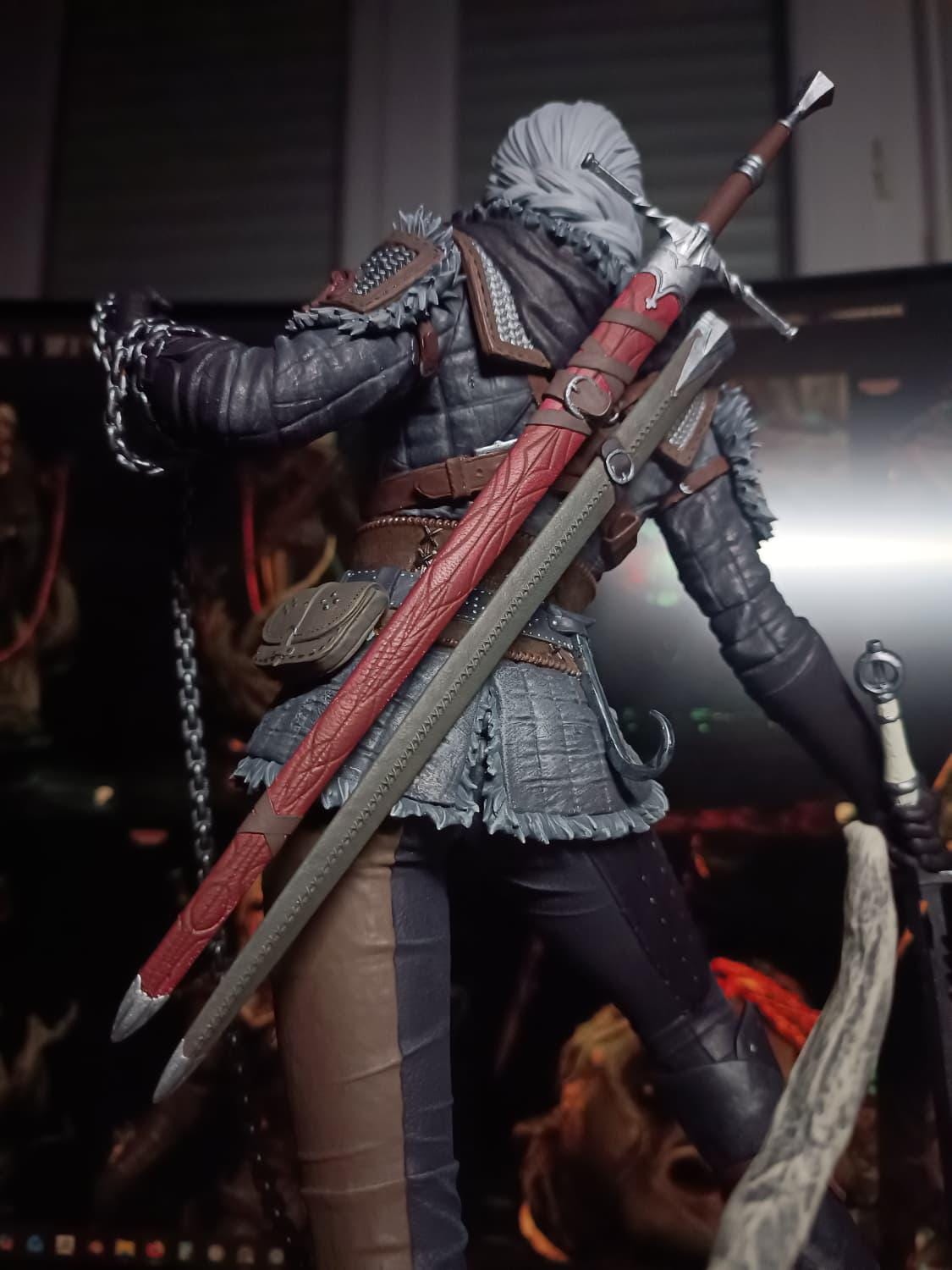 Figurine Ciri Fan Art - The Witcher