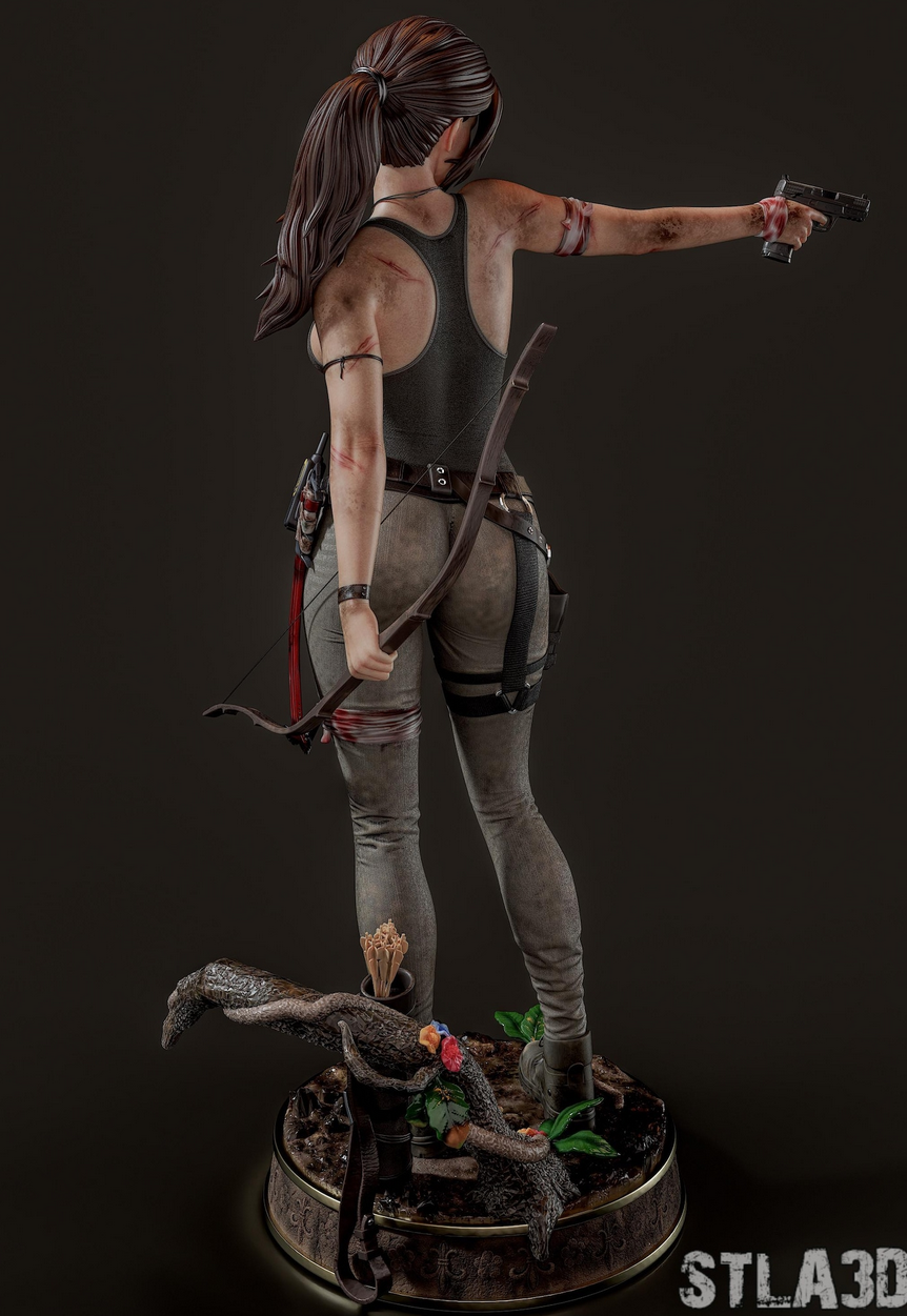Figurine Lara Croft Fan Art - Tomb Raider