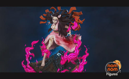 Figurine Nezuko Kamado Fan Art - Demon Slayer