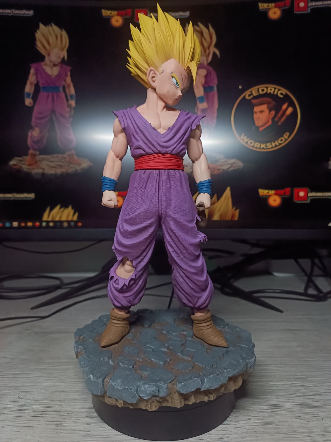 Figurine Gohan Fan Art - Dragon Ball Z