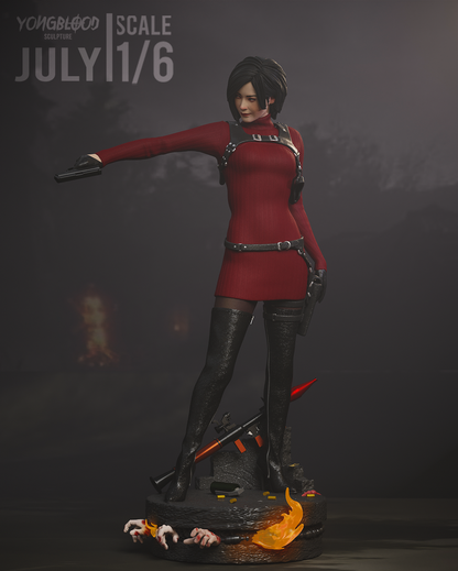 Figurine Ada Wong Fan Art  - Resident Evil
