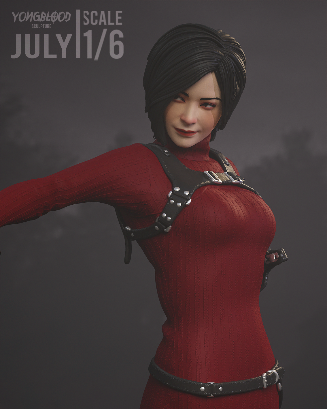 Figurine Ada Wong Fan Art  - Resident Evil