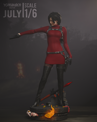 Figurine Ada Wong Fan Art  - Resident Evil