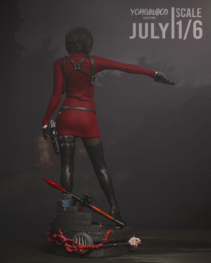 Figurine Ada Wong Fan Art  - Resident Evil