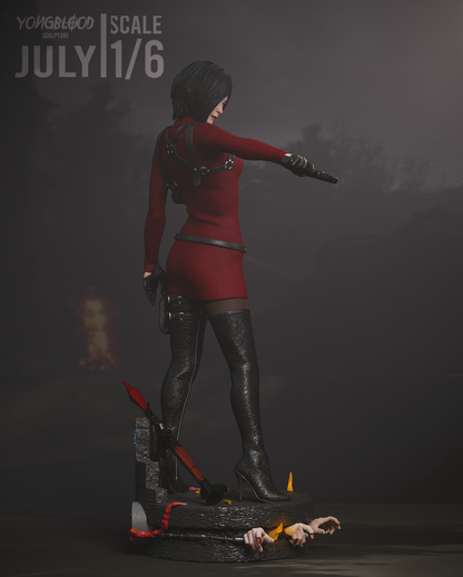 Figurine Ada Wong Fan Art  - Resident Evil
