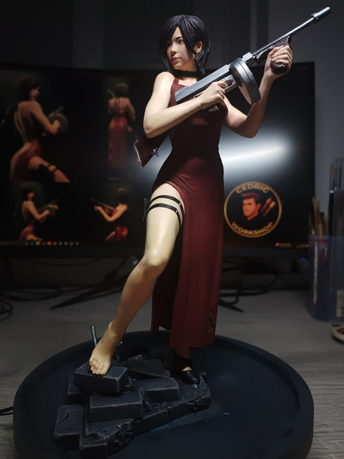 Figurine Ada Wong Fan Art - Resident Evil