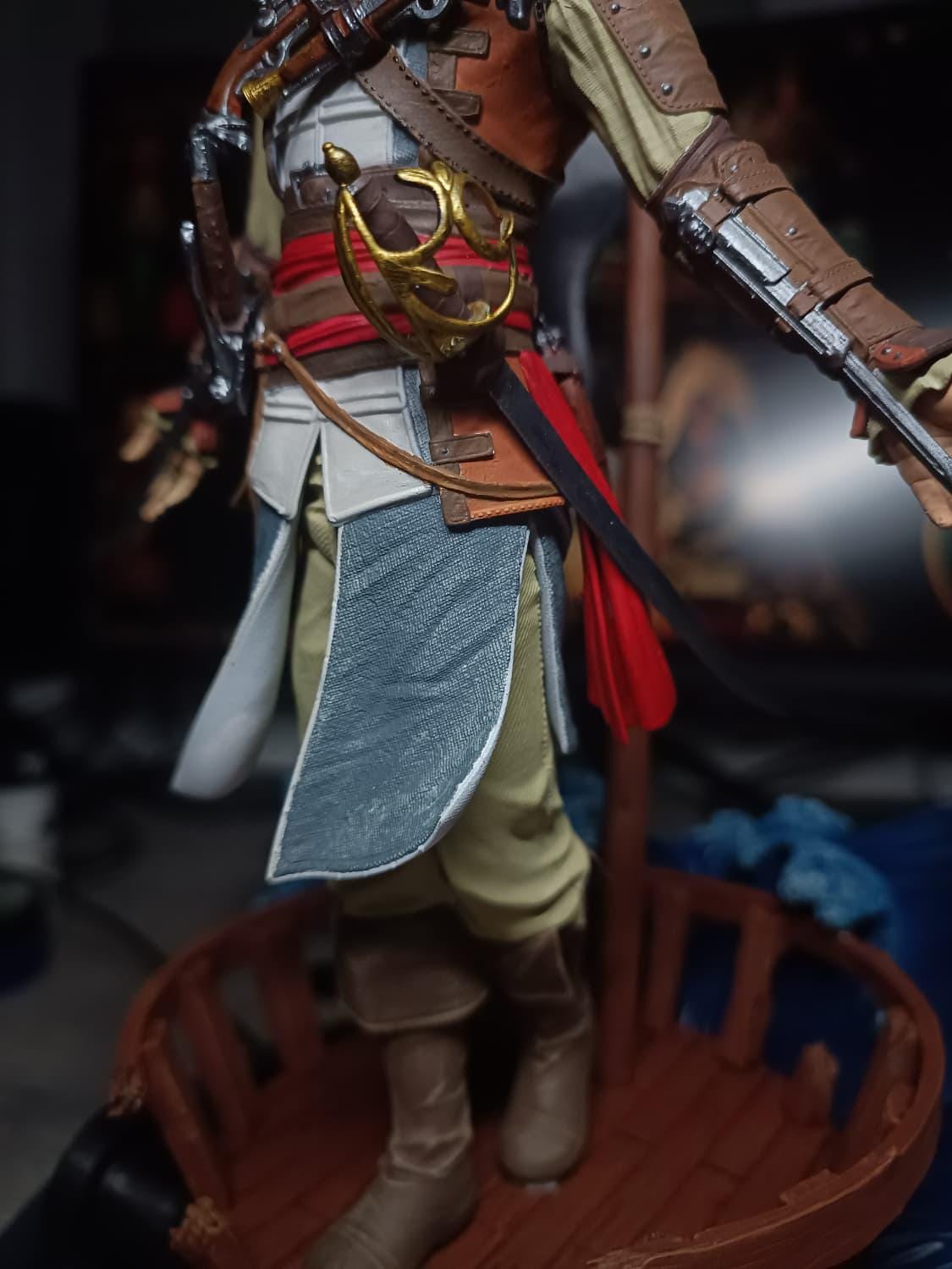 Figurine Edward Kenway Fan Art - Assassin's Creed Black Flag