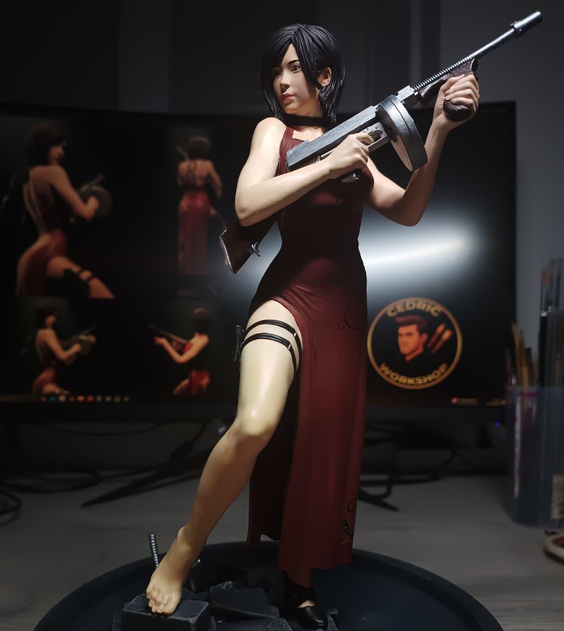 Figurine Ada Wong Fan Art - Resident Evil