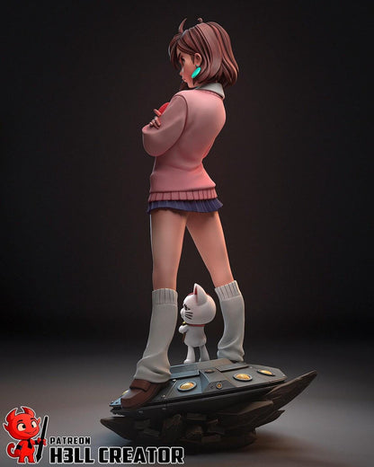Figurine Momo Ayase Fan Art - DanDaDan