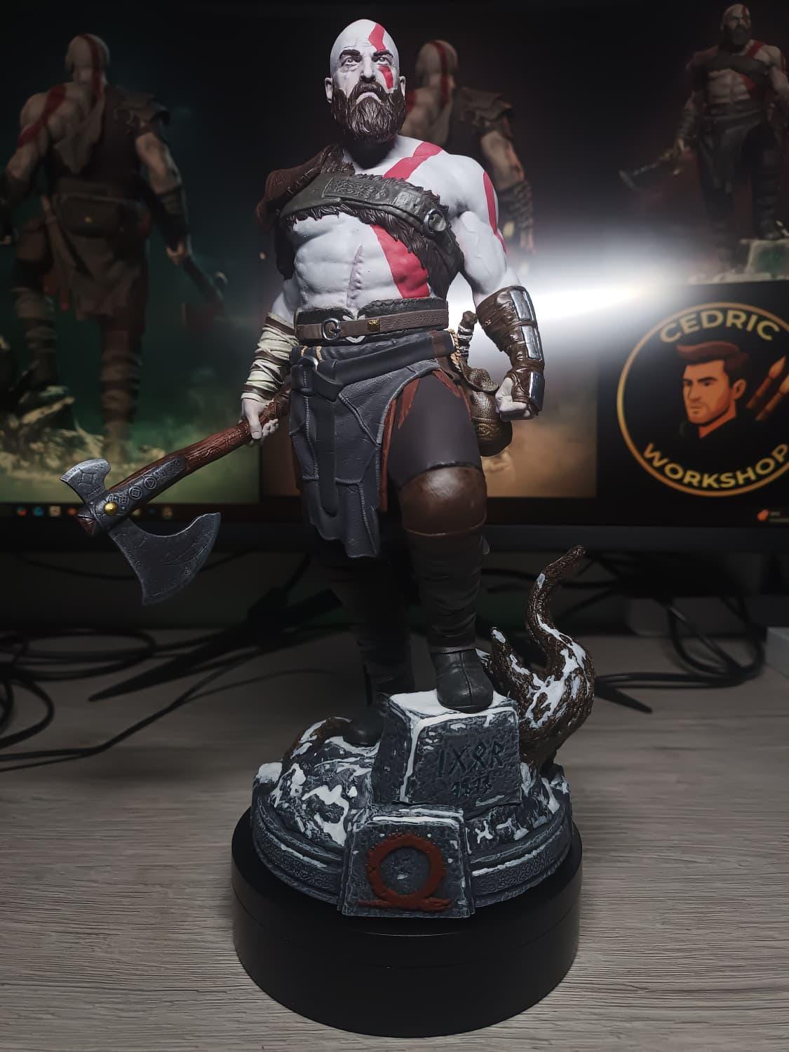 Figurine Kratos Fan Art - God of War