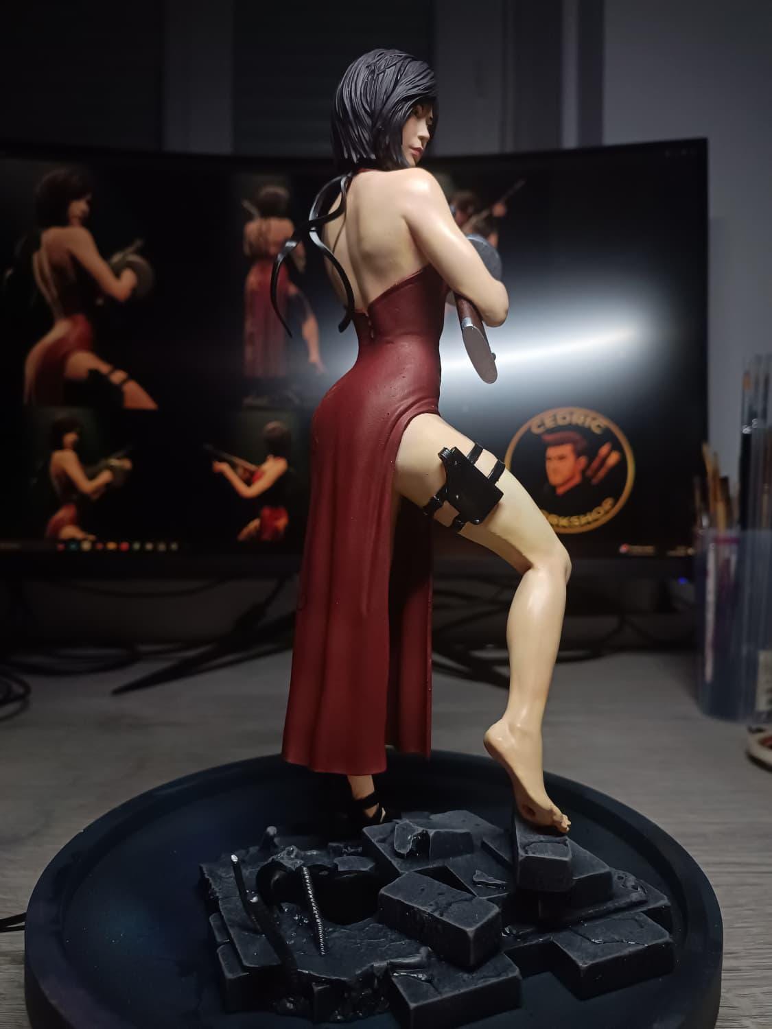 Figurine Ada Wong Fan Art - Resident Evil