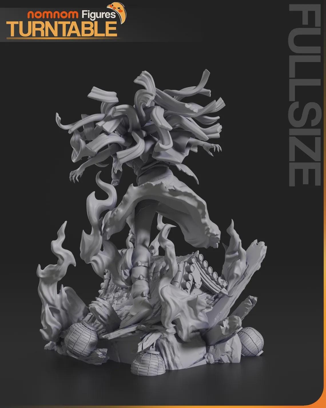 Figurine Nezuko Kamado Fan Art - Demon Slayer
