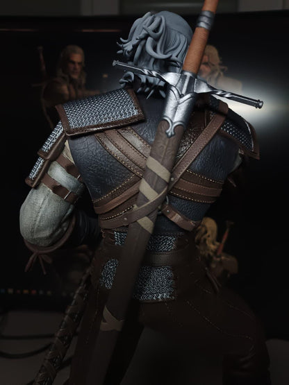 Figurine Geralt de Riv Fan Art - The witcher