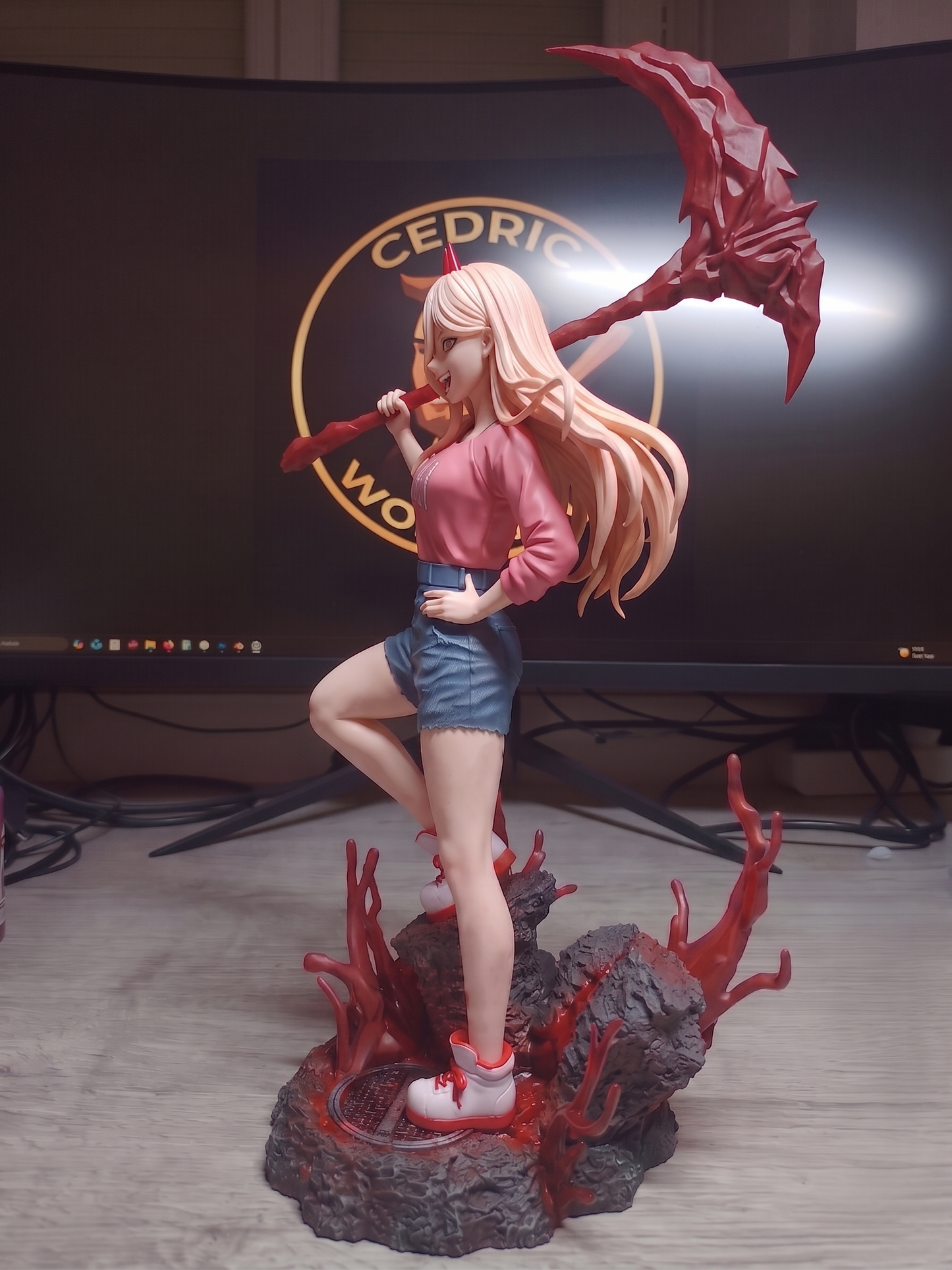 Figurine Power Fan Art - Chainsaw Man