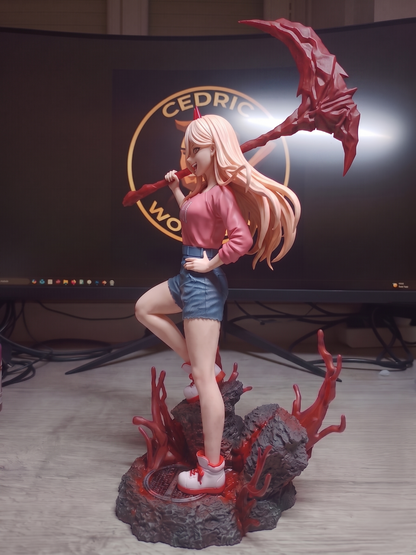 Figurine Power Fan Art - Chainsaw Man
