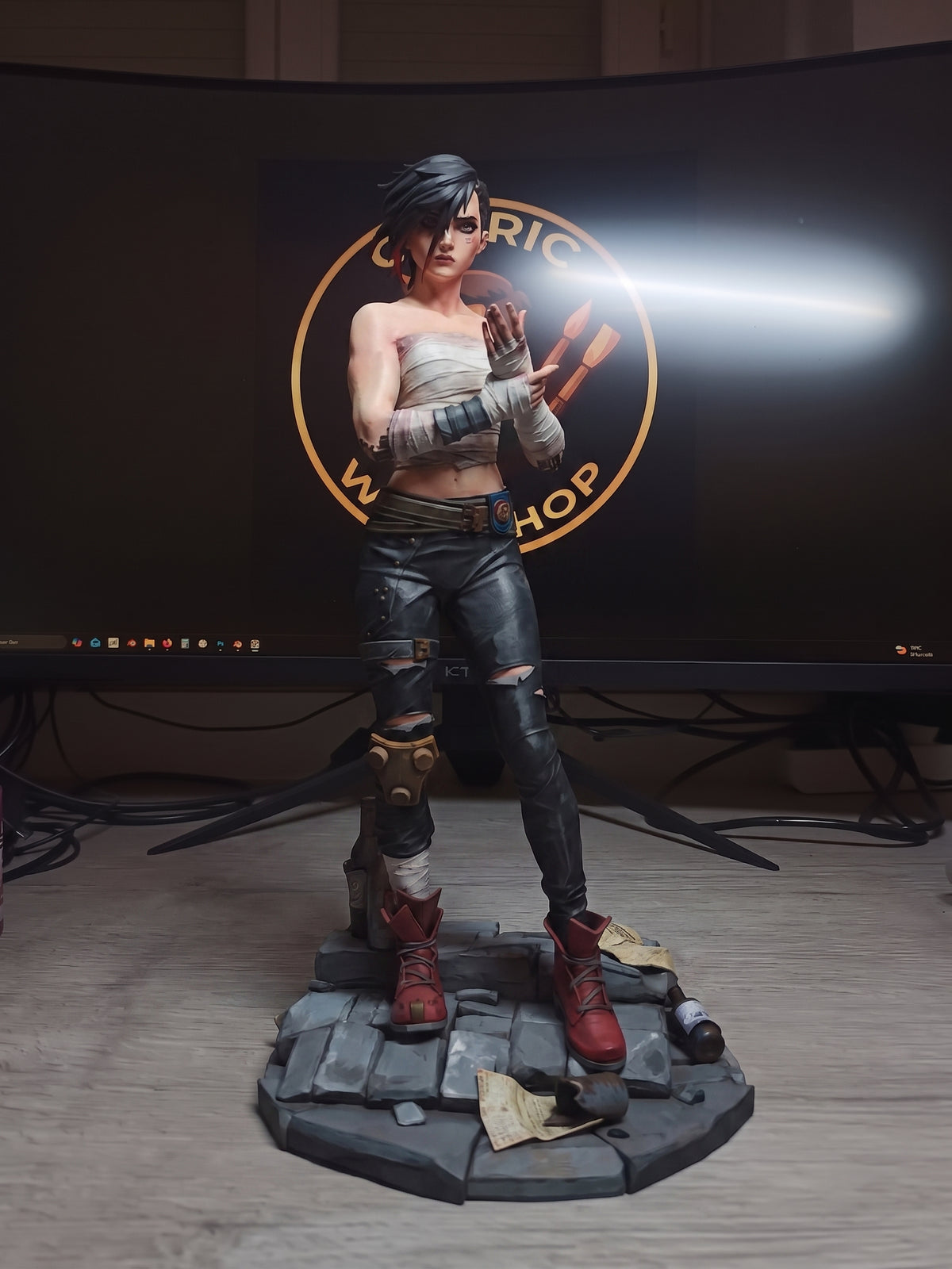 Figurine Vi Fan Art  - Arcane