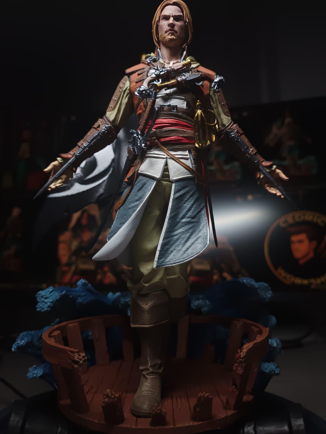 Figurine Edward Kenway Fan Art - Assassin's Creed Black Flag