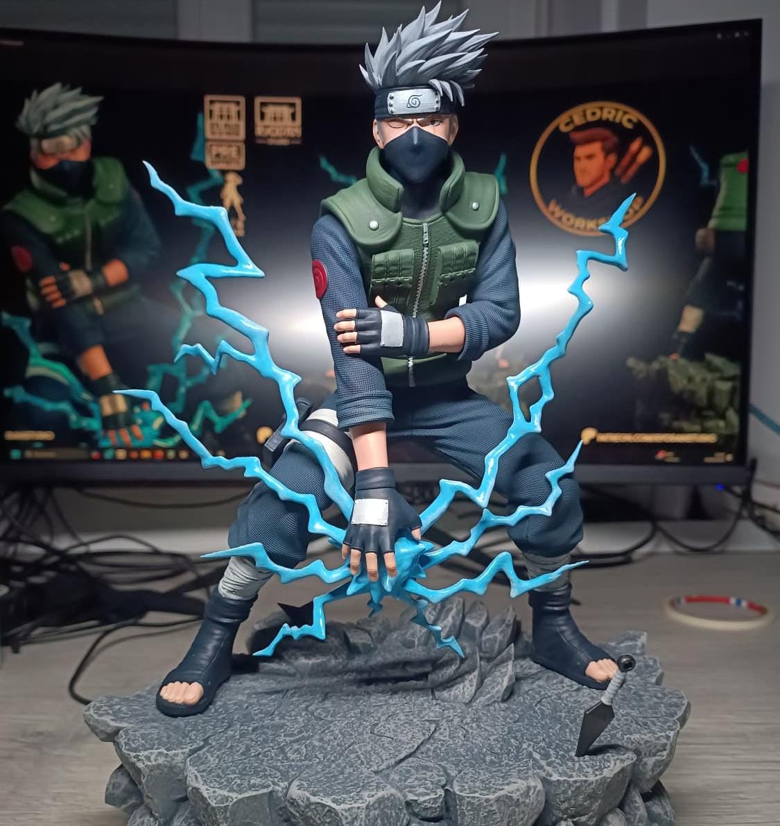 Figurine Kakashi Hatake Fan Art - Naruto
