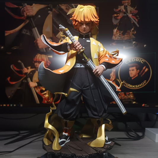 Figurine Zenitsu Fan Art - Demon slayer