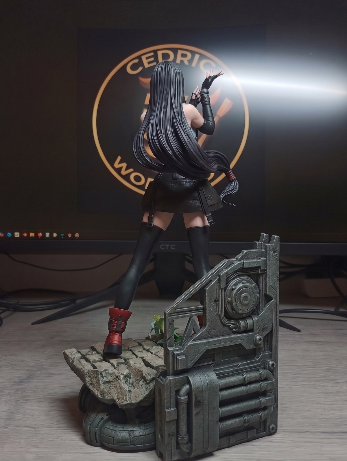 Figurine Tifa Fan Art  - Final Fantasy