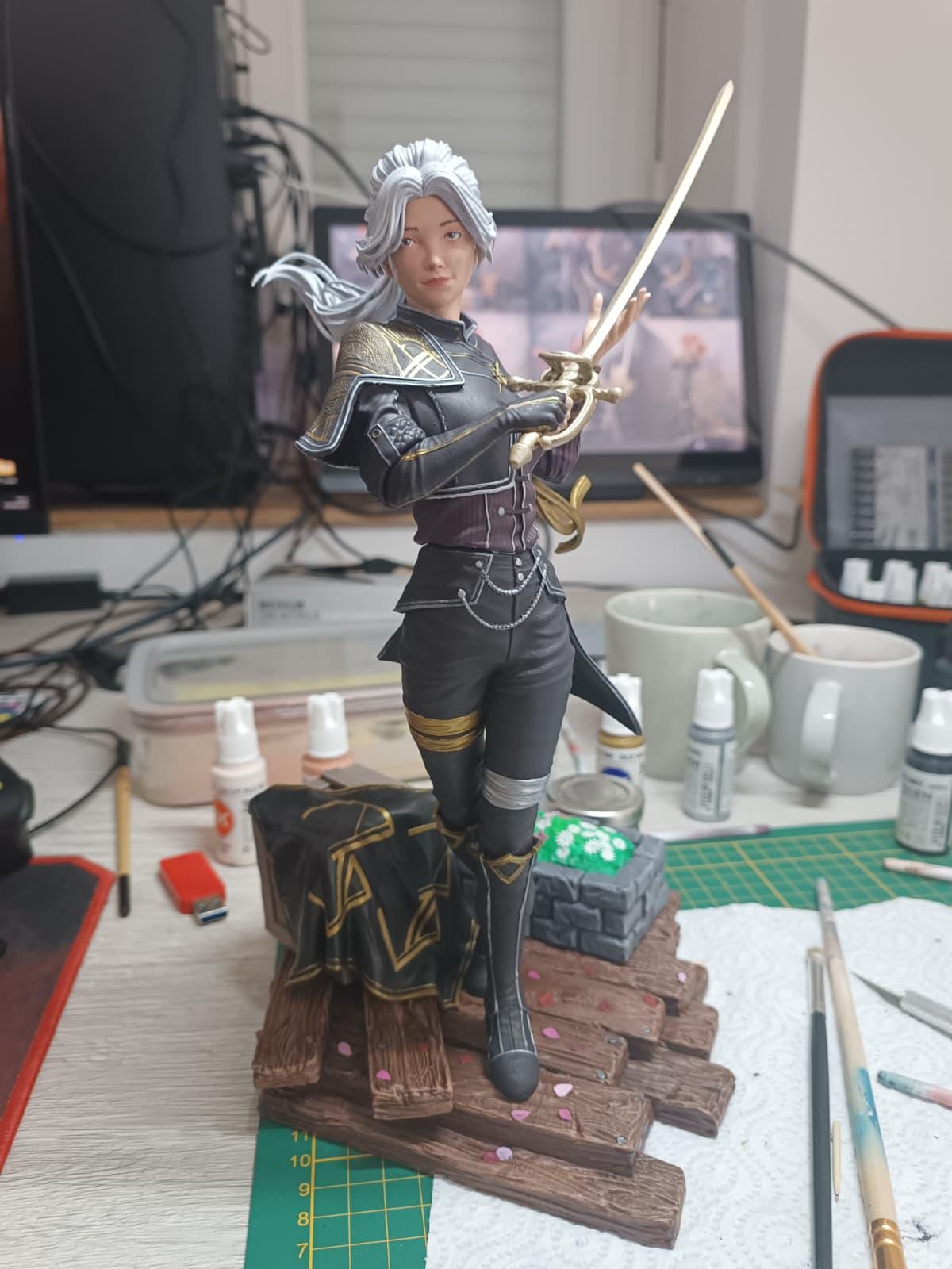 Figurine Maëlle Fan Art - Clair Obscur Expédition 33