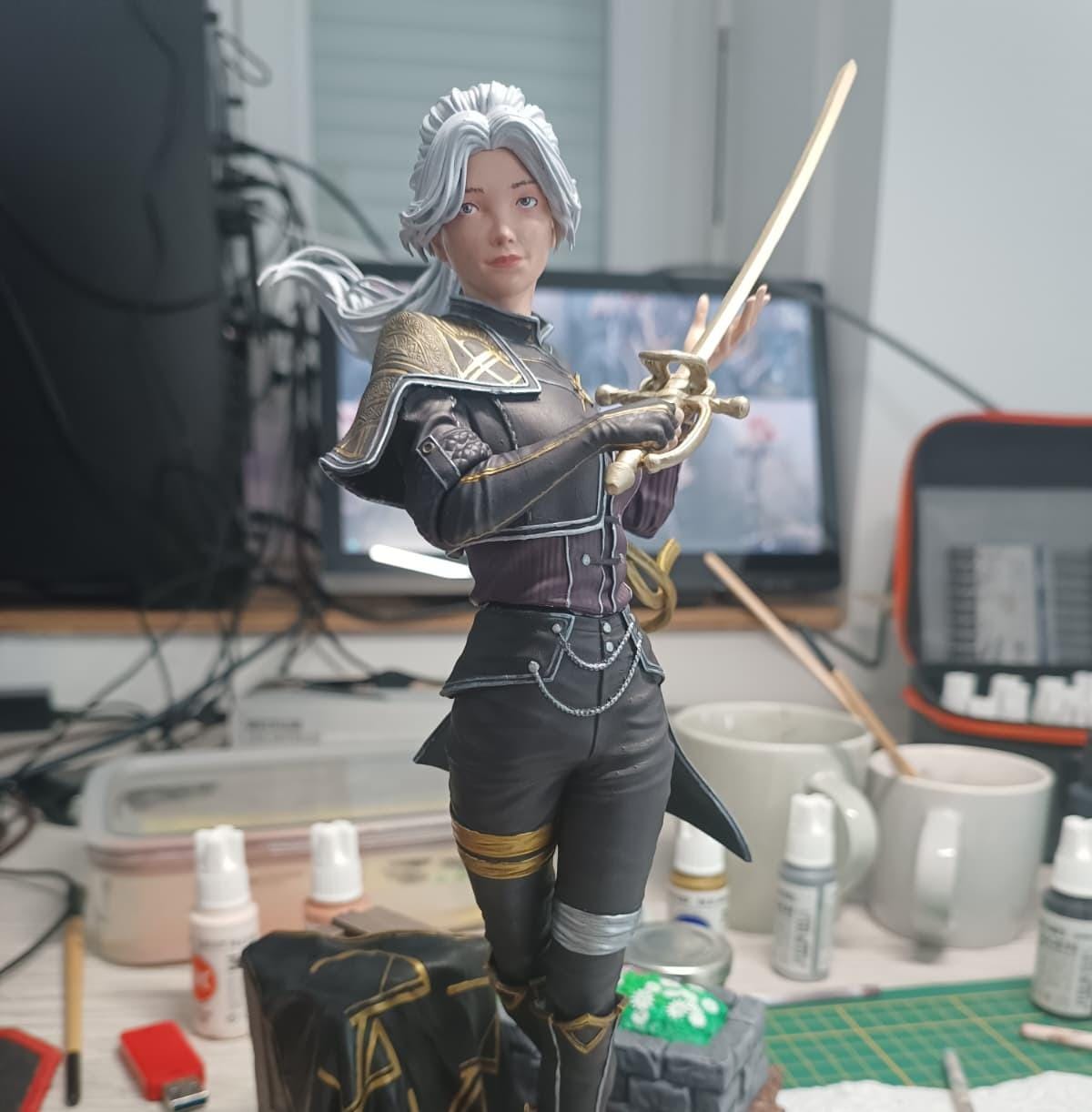 Figurine Maëlle Fan Art - Clair Obscur Expédition 33