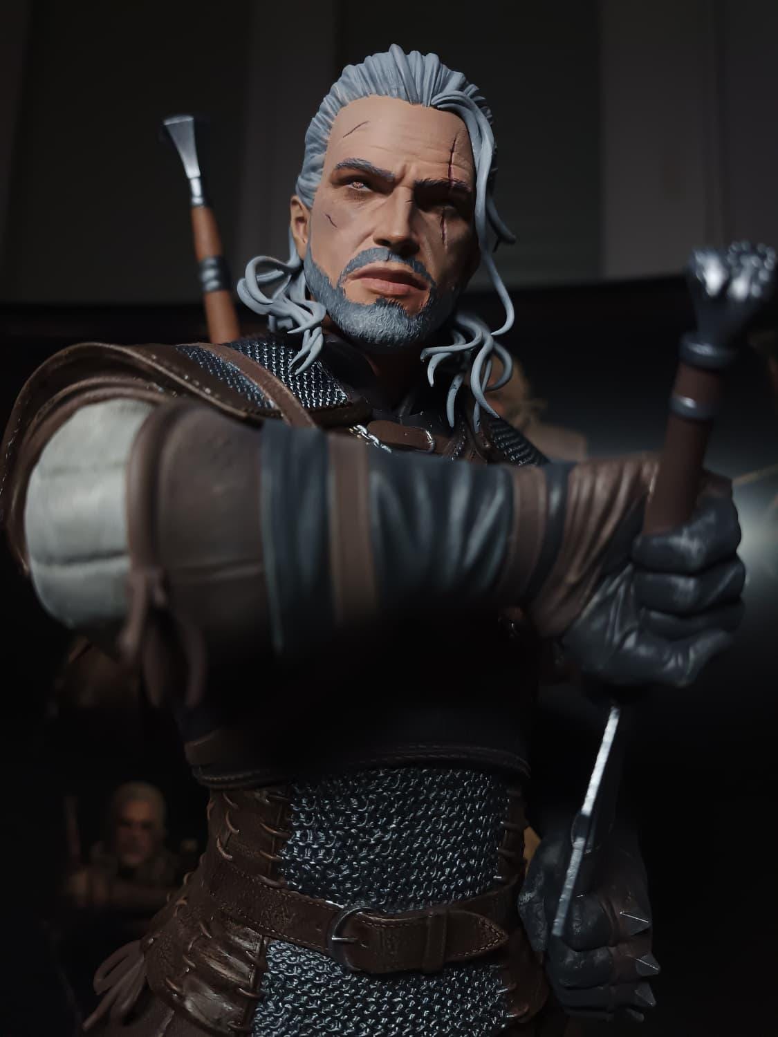 Figurine Geralt de Riv Fan Art - The witcher
