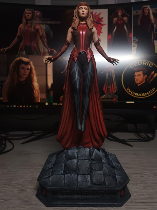 Figurine Scarlet Witch Fan Art - Marvel