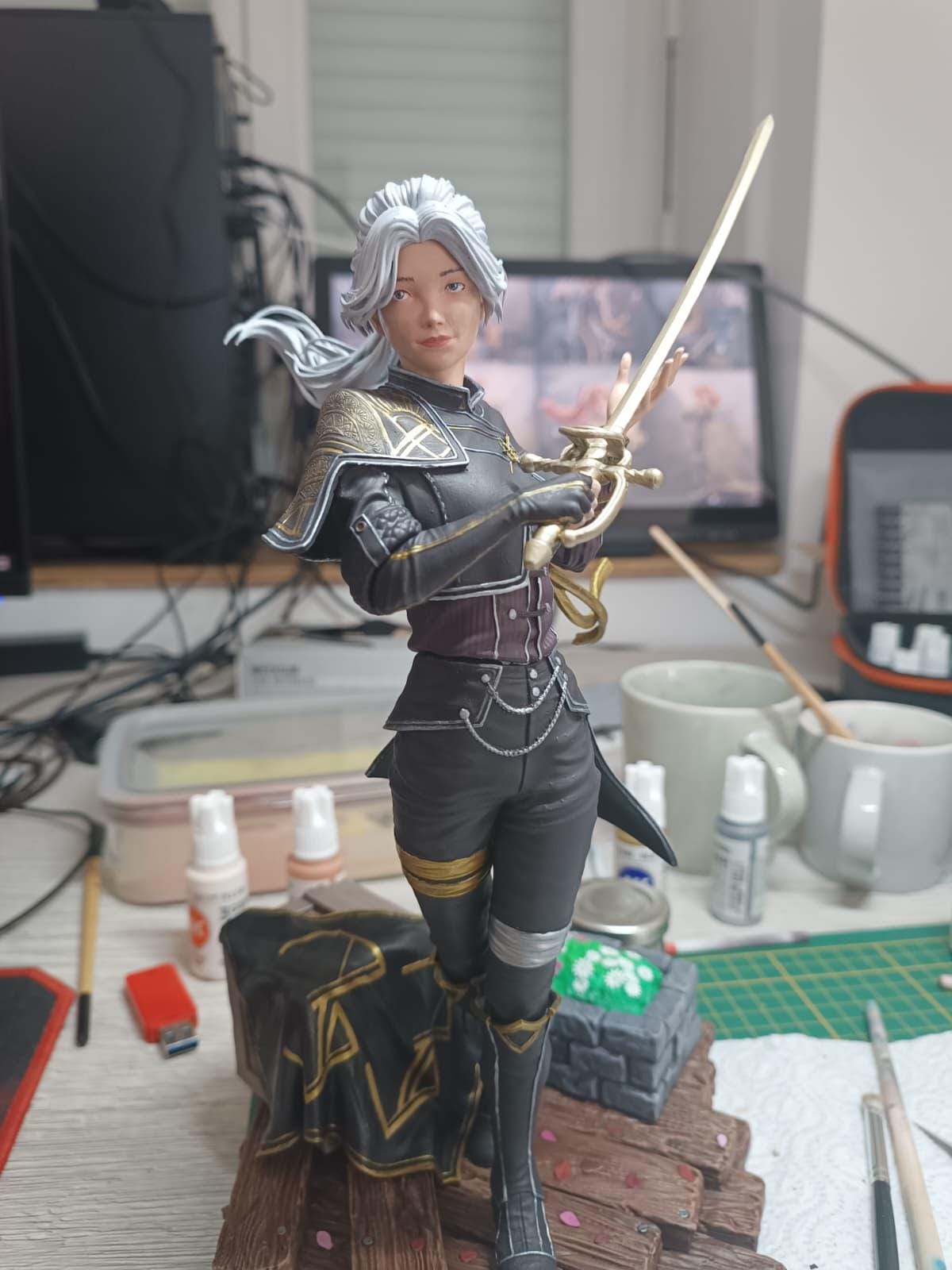 Figurine Maëlle Fan Art - Clair Obscur Expédition 33