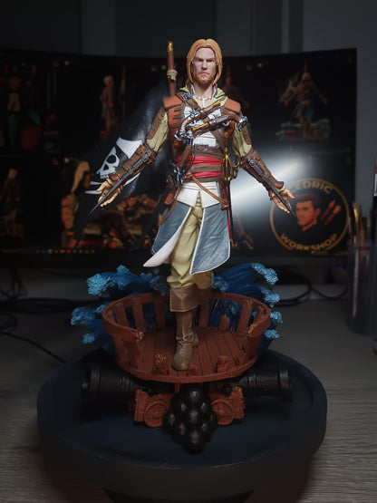Figurine Edward Kenway Fan Art - Assassin's Creed Black Flag