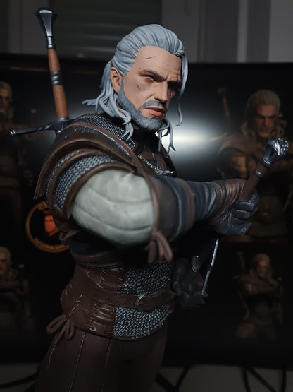 Figurine Geralt de Riv Fan Art - The witcher