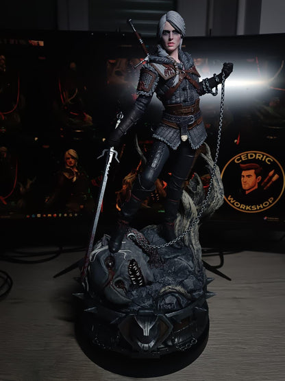 Figurine Ciri Fan Art - The Witcher