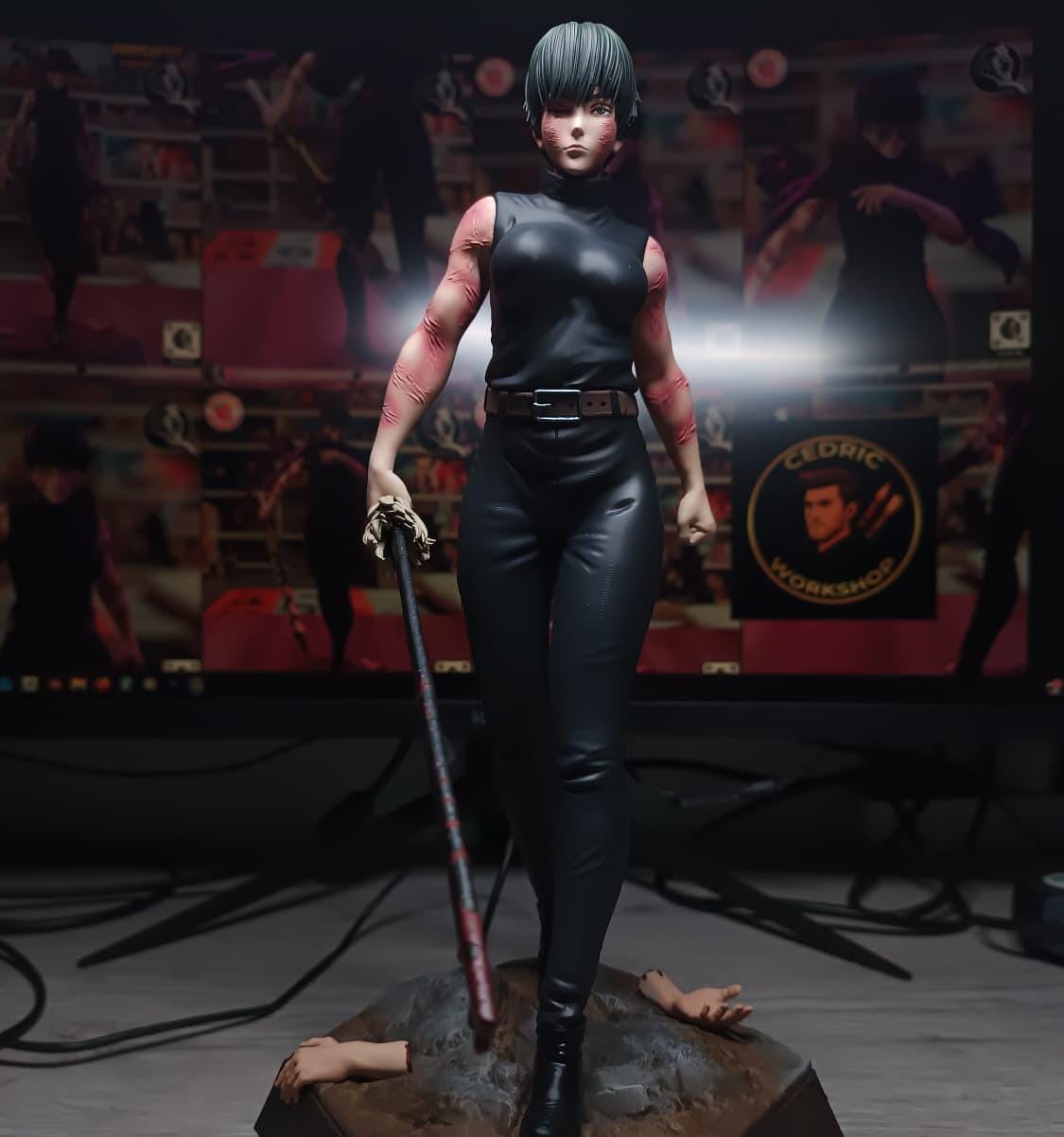Figurine Maki Zenin Fan Art - Jujutsu Kaisen