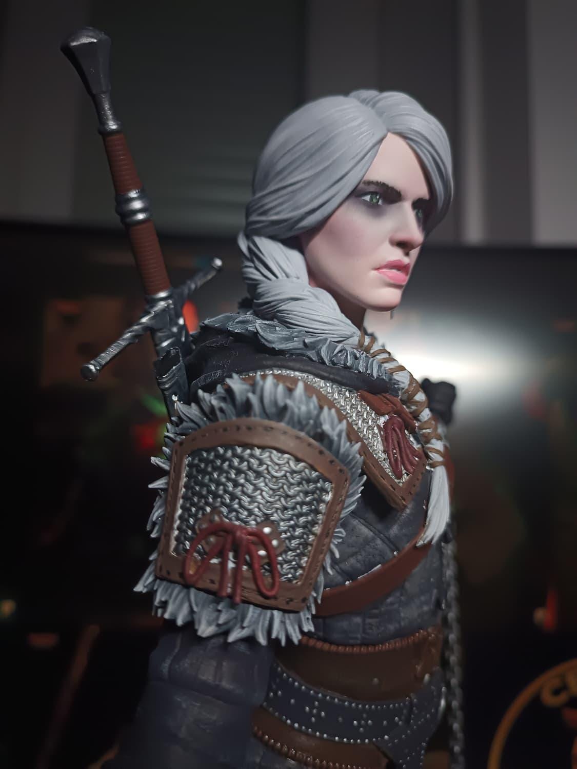 Figurine Ciri Fan Art - The Witcher