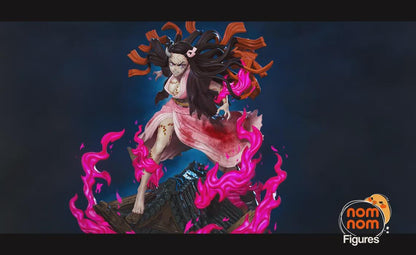 Figurine Nezuko Kamado Fan Art - Demon Slayer