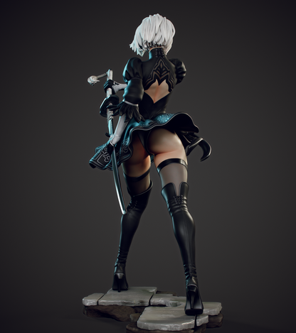 Figurine 2B Fan Art  - Nier: Automata