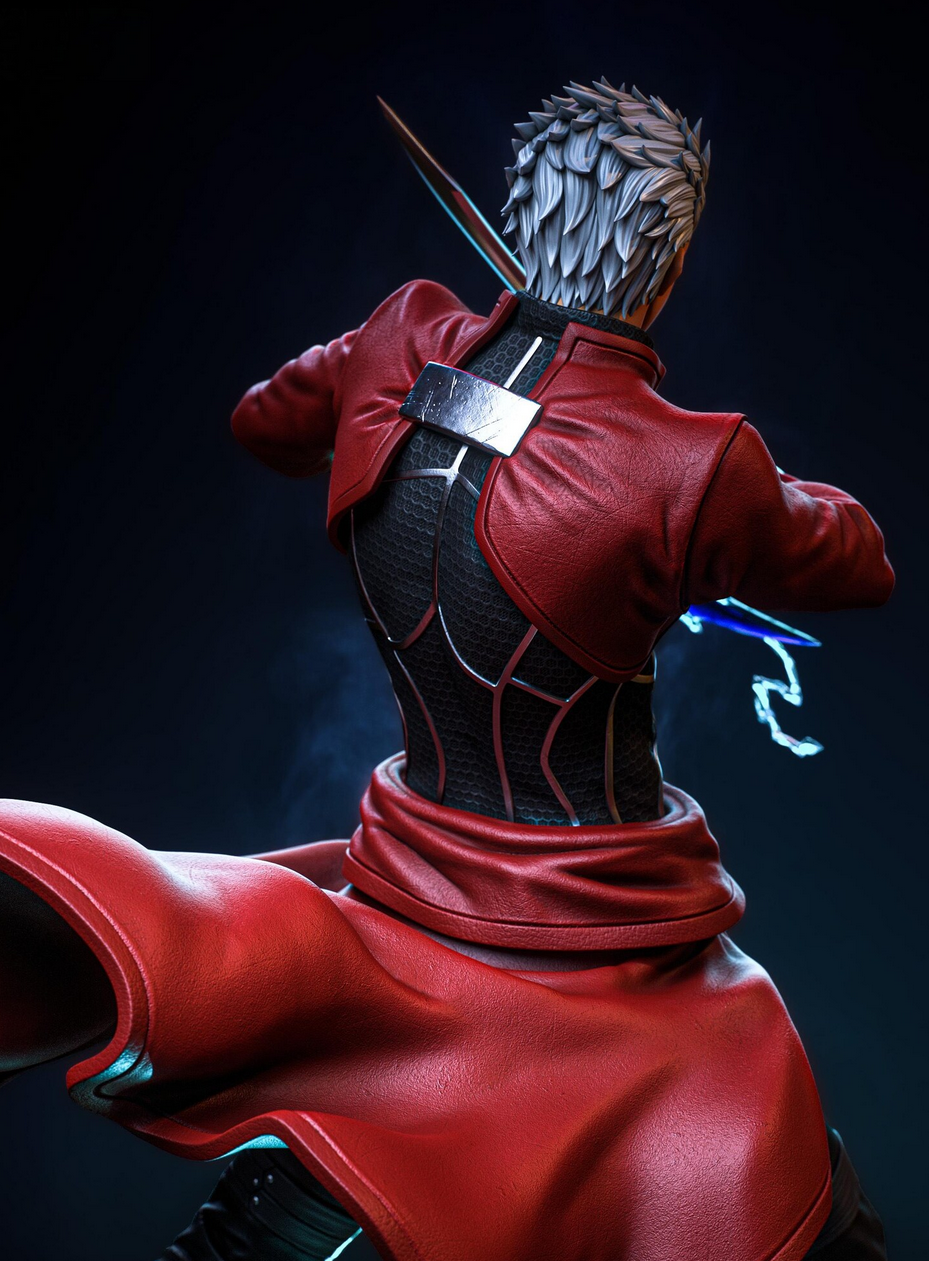 Figurine Archer Fan Art - Fate