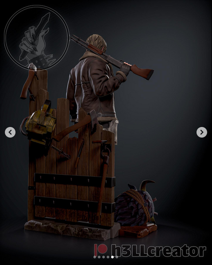 Figurine Leon Kennedy Fan Art - Resident Evil 4