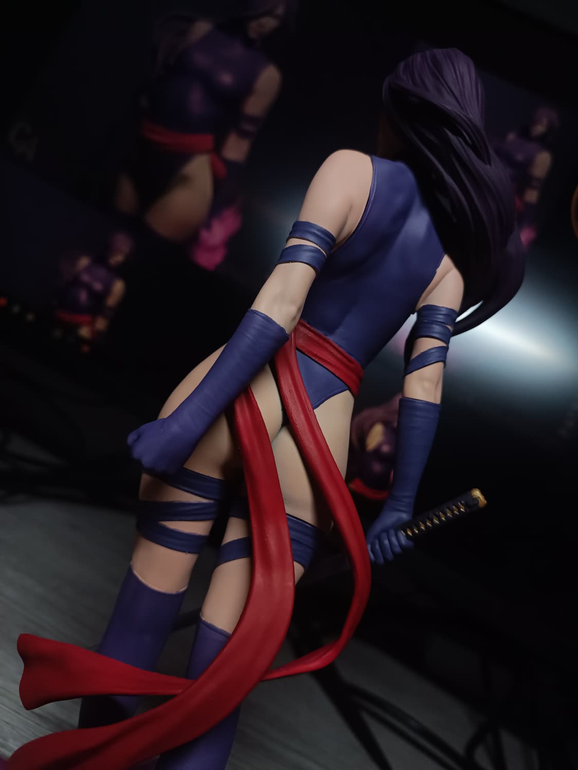 Figurine Psylocke Fan Art  - X-Men