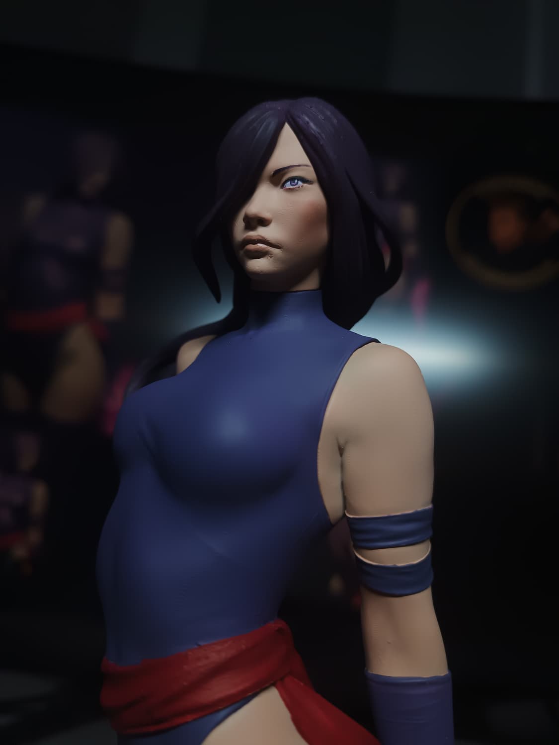 Figurine Psylocke Fan Art  - X-Men