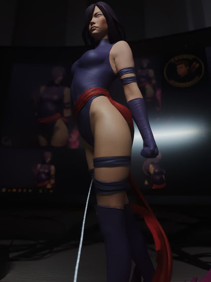 Figurine Psylocke Fan Art  - X-Men