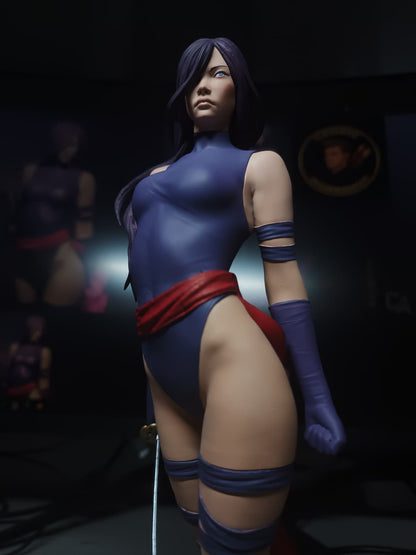 Figurine Psylocke Fan Art  - X-Men