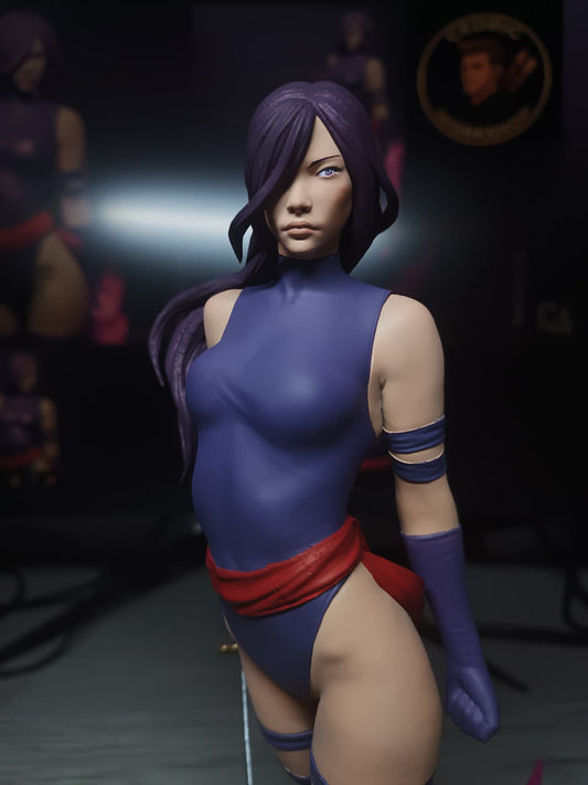 Figurine Psylocke Fan Art  - X-Men