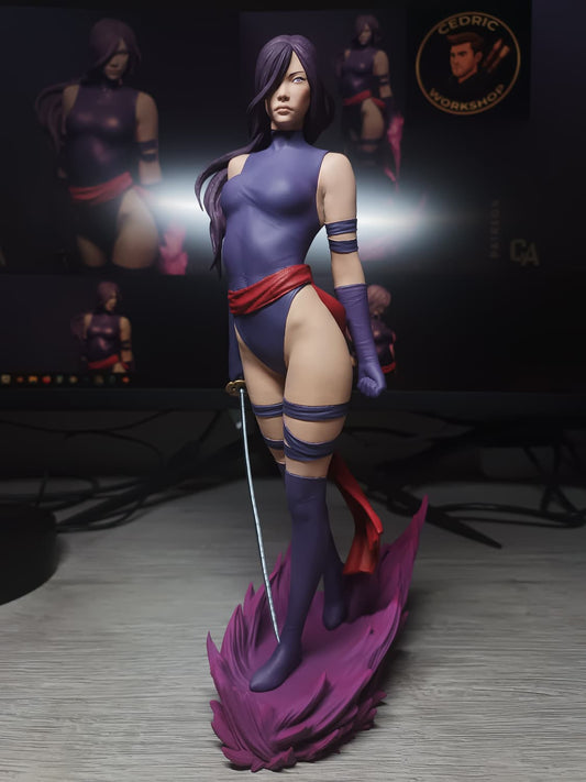 Figurine Psylocke Fan Art  - X-Men