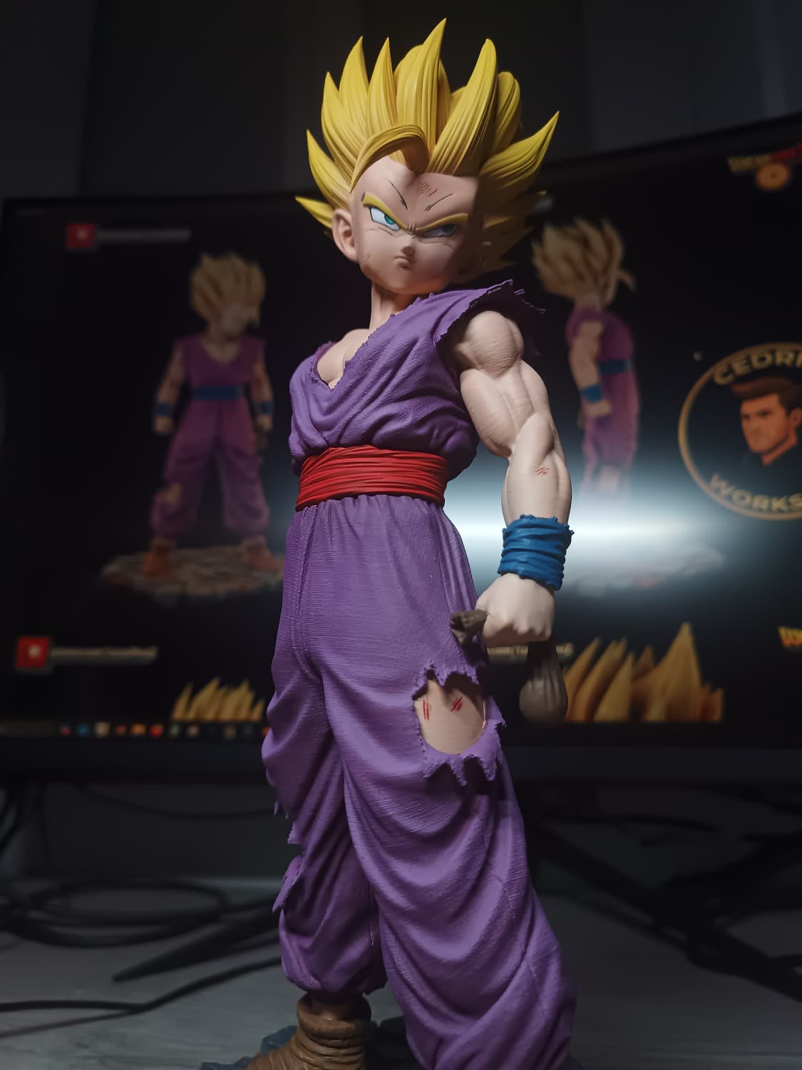 Figurine Gohan Fan Art - Dragon Ball Z