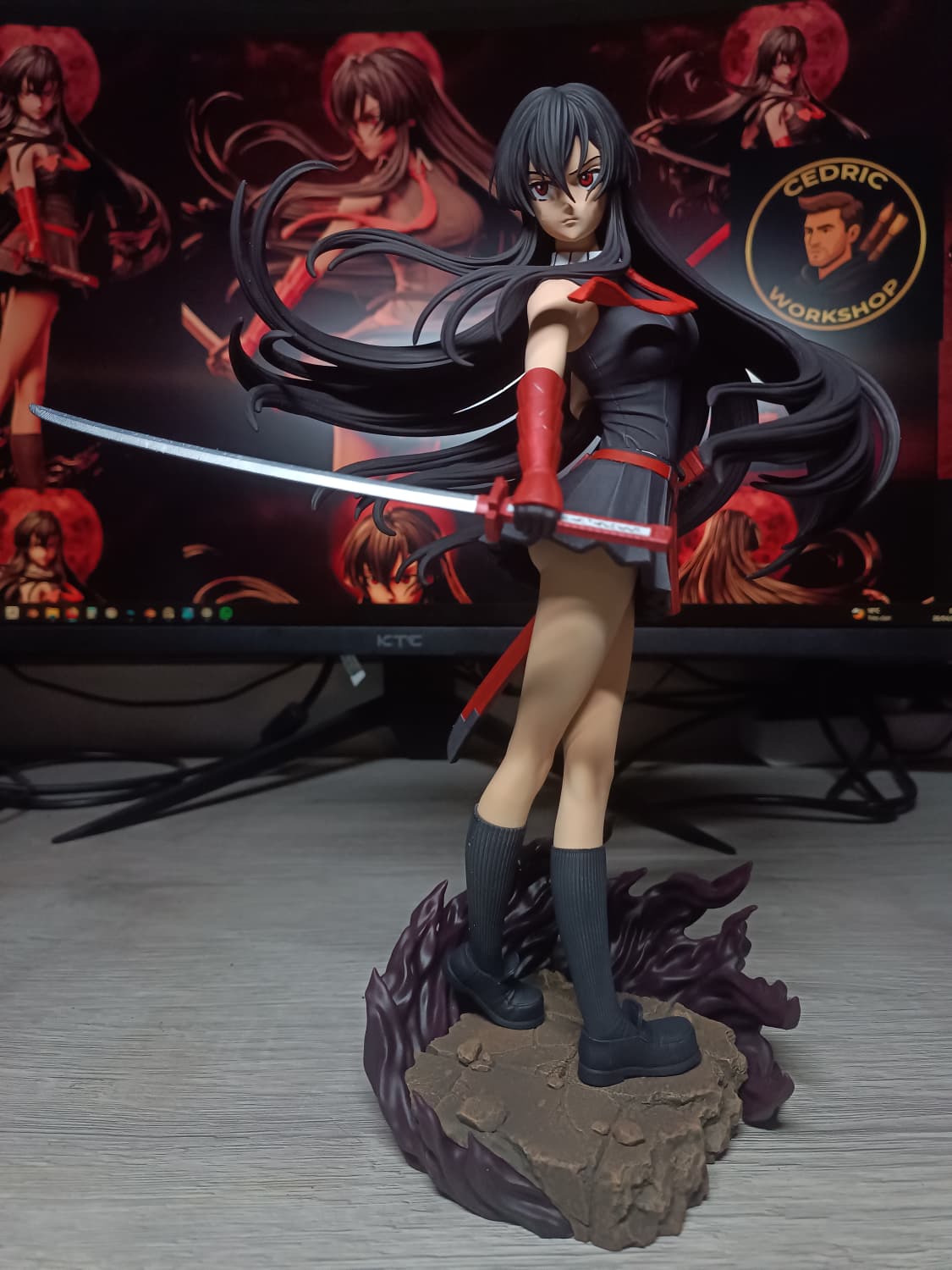 Figurine Akame Fan Art - Akame ga Kill!