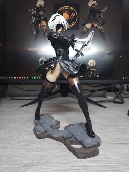 Figurine 2B Fan Art  - Nier: Automata