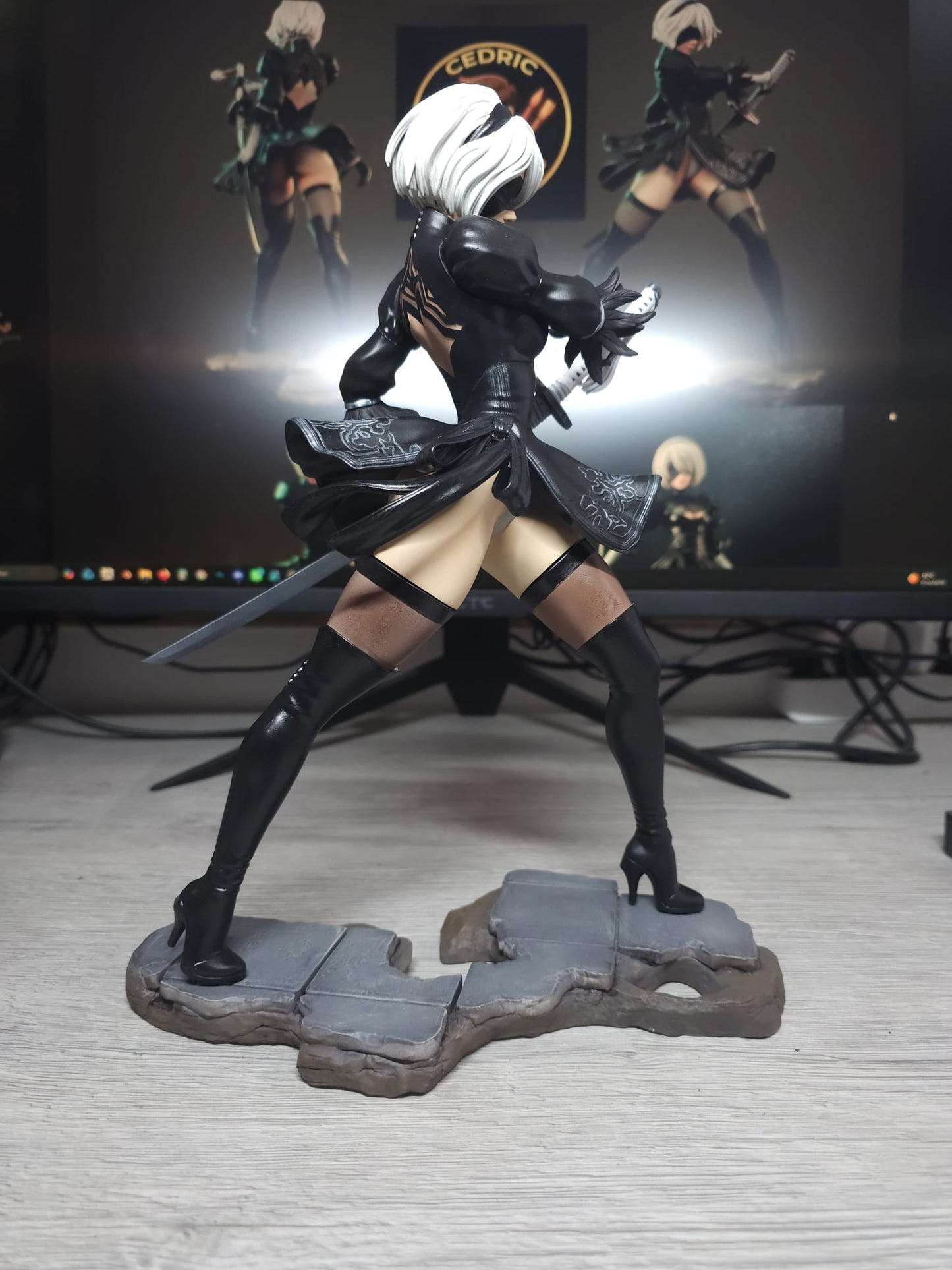 Figurine 2B Fan Art  - Nier: Automata