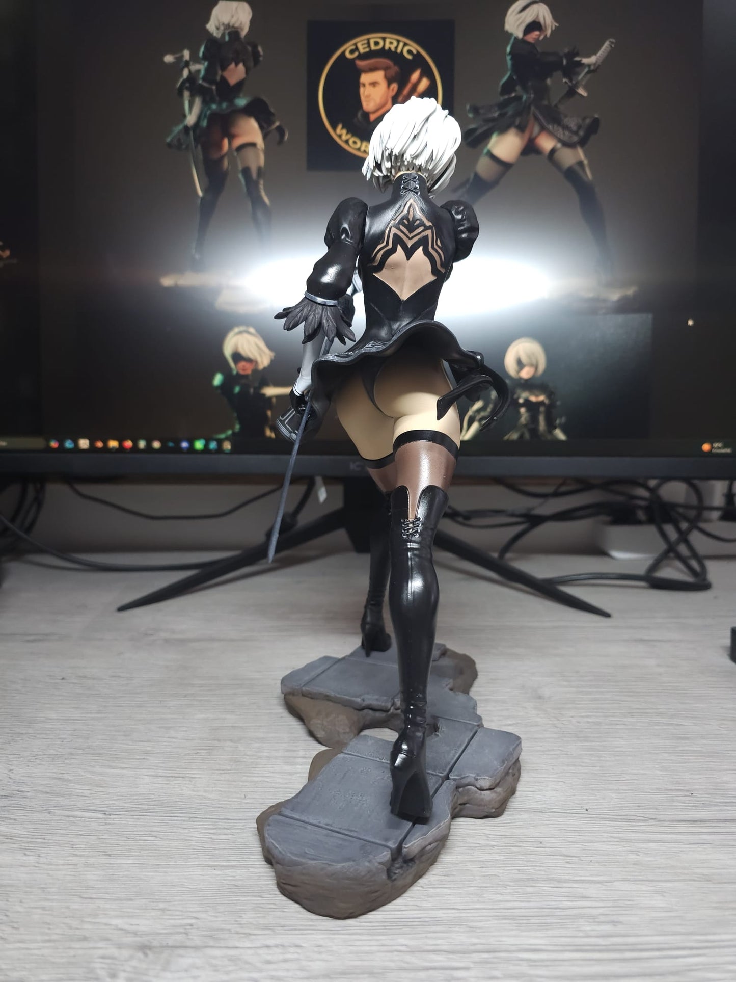 Figurine 2B Fan Art  - Nier: Automata